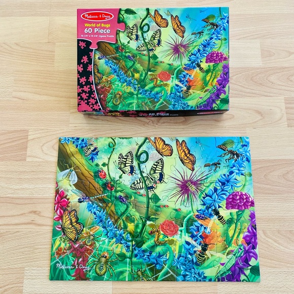 🦋MELISSA & DOUG🐝World of Bugs Puzzle🐛 - Picture 2 of 4